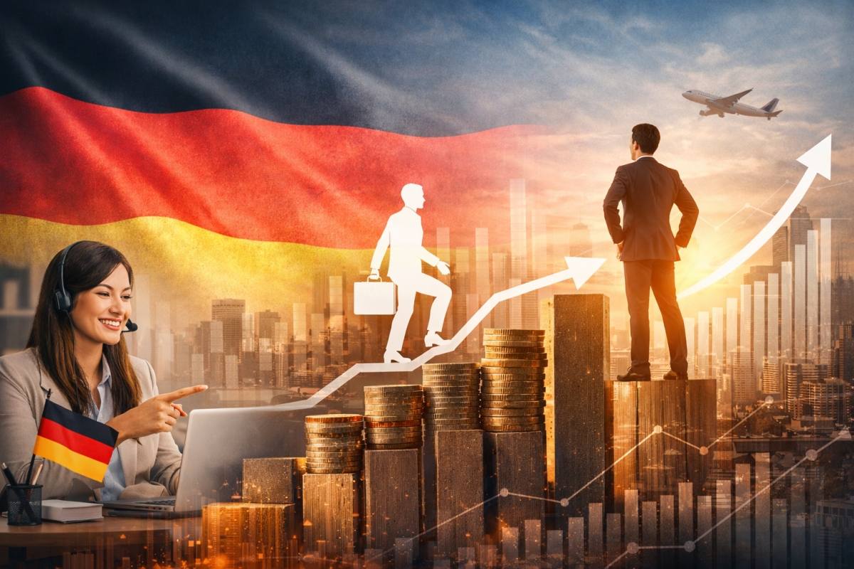 Német nyelvtudás és fizetés 2026-ban - ennyivel kereshetsz többet – adatokkal, esettanulmánnyal és szakértői válaszokkal